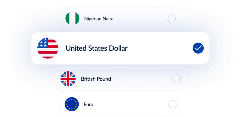 Currency Selector